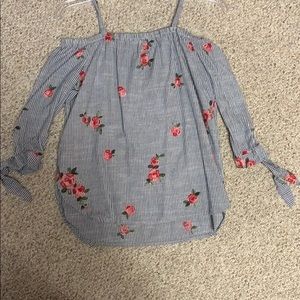 Off the shoulder shirt